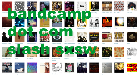 bandcamp dot com slash sxsw