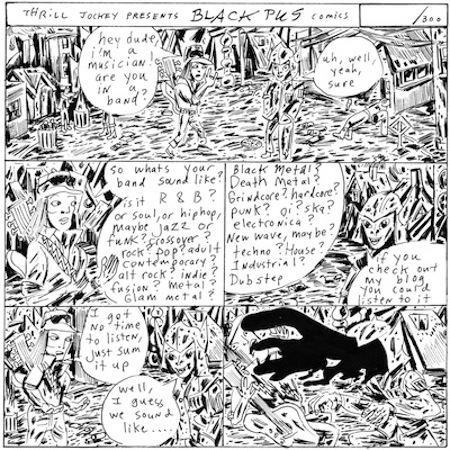 Black Pus comic