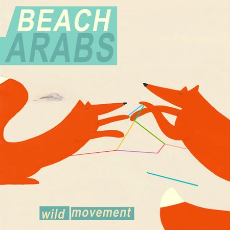 wild movement by beach arabs