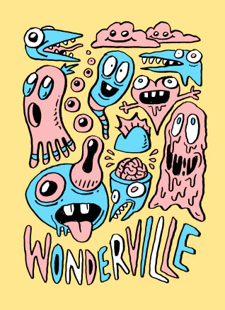 stream these :: Wonderville + Cheekface + Rube + Preening + Glued + Misery Index + Venom Prison + Obsidian + The Lasso + Black Polygons + SB The Moor + Drahla + Monteagle + Optic Sink